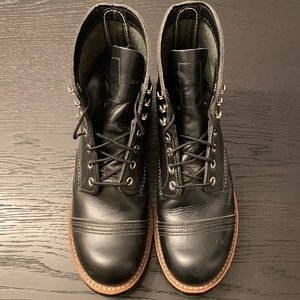 Red Wing Iron Ranger 8080 Boots Black 8.5